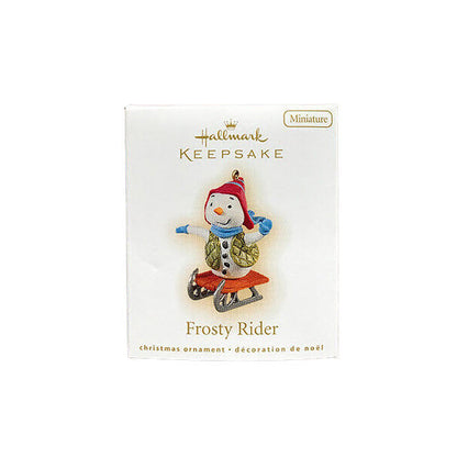 2009 Frosty Rider Hallmark Ornament (Snowmen) QXM9022