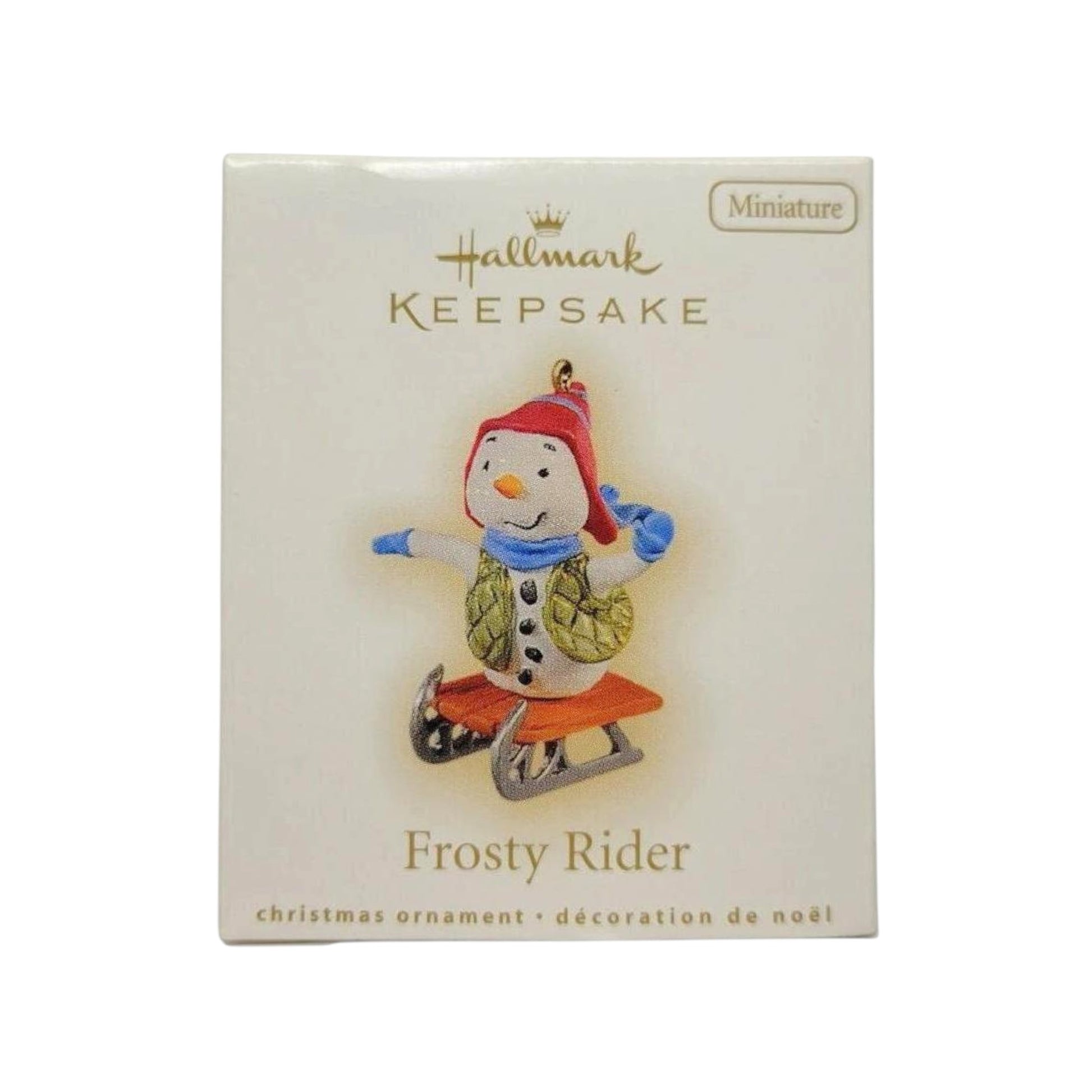 2009 Frosty Rider Hallmark Ornament (Snowmen) QXM9022 Image2