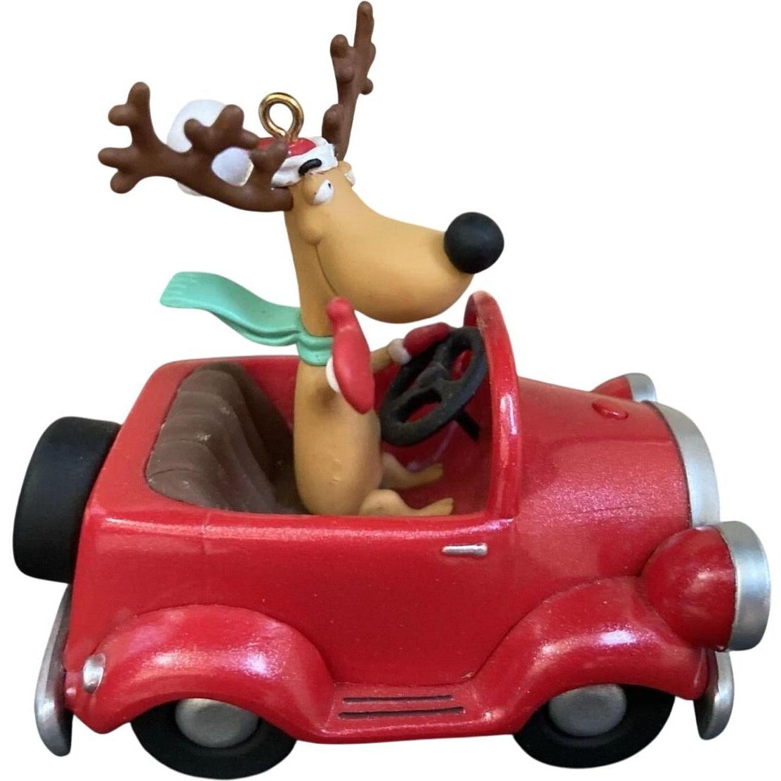 2009 Grandma Got Run Over By a Reindeer Hallmark Ornament (Reindeer) QSR4555