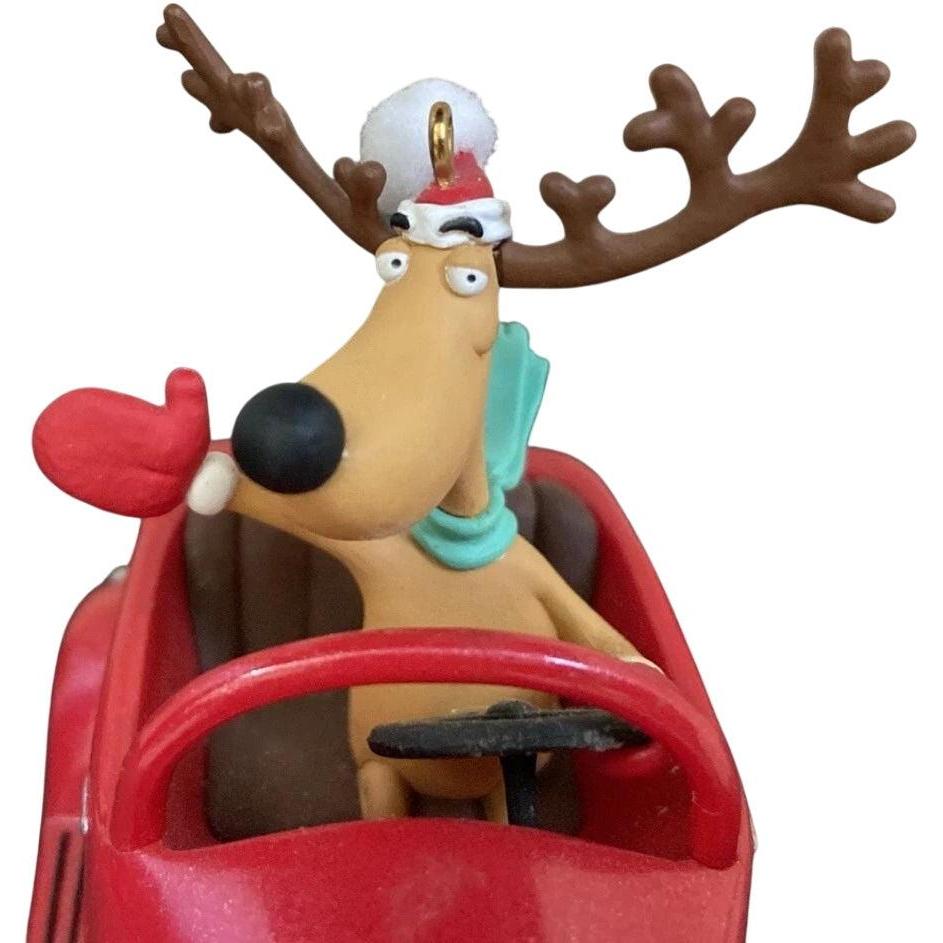 2009 Grandma Got Run Over By a Reindeer Hallmark Ornament (Reindeer) QSR4555