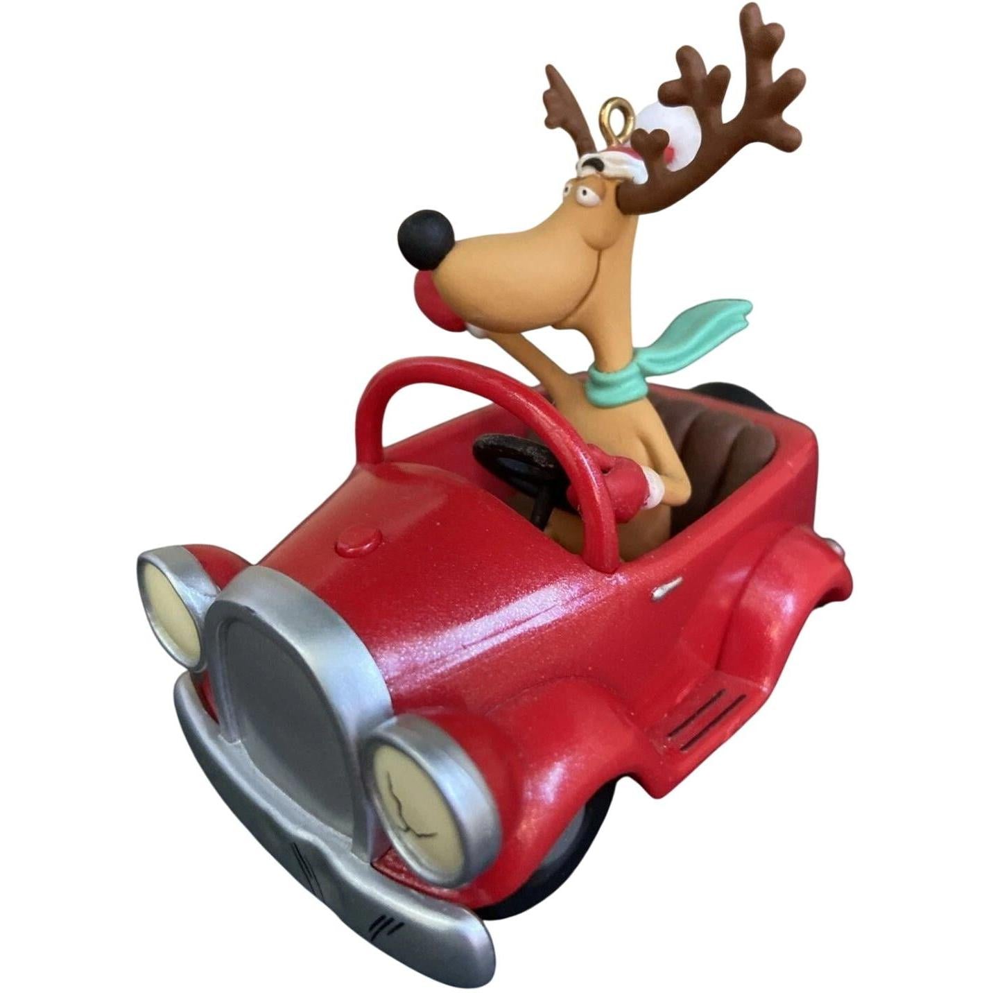 2009 Grandma Got Run Over By a Reindeer Hallmark Ornament (Reindeer) QSR4555