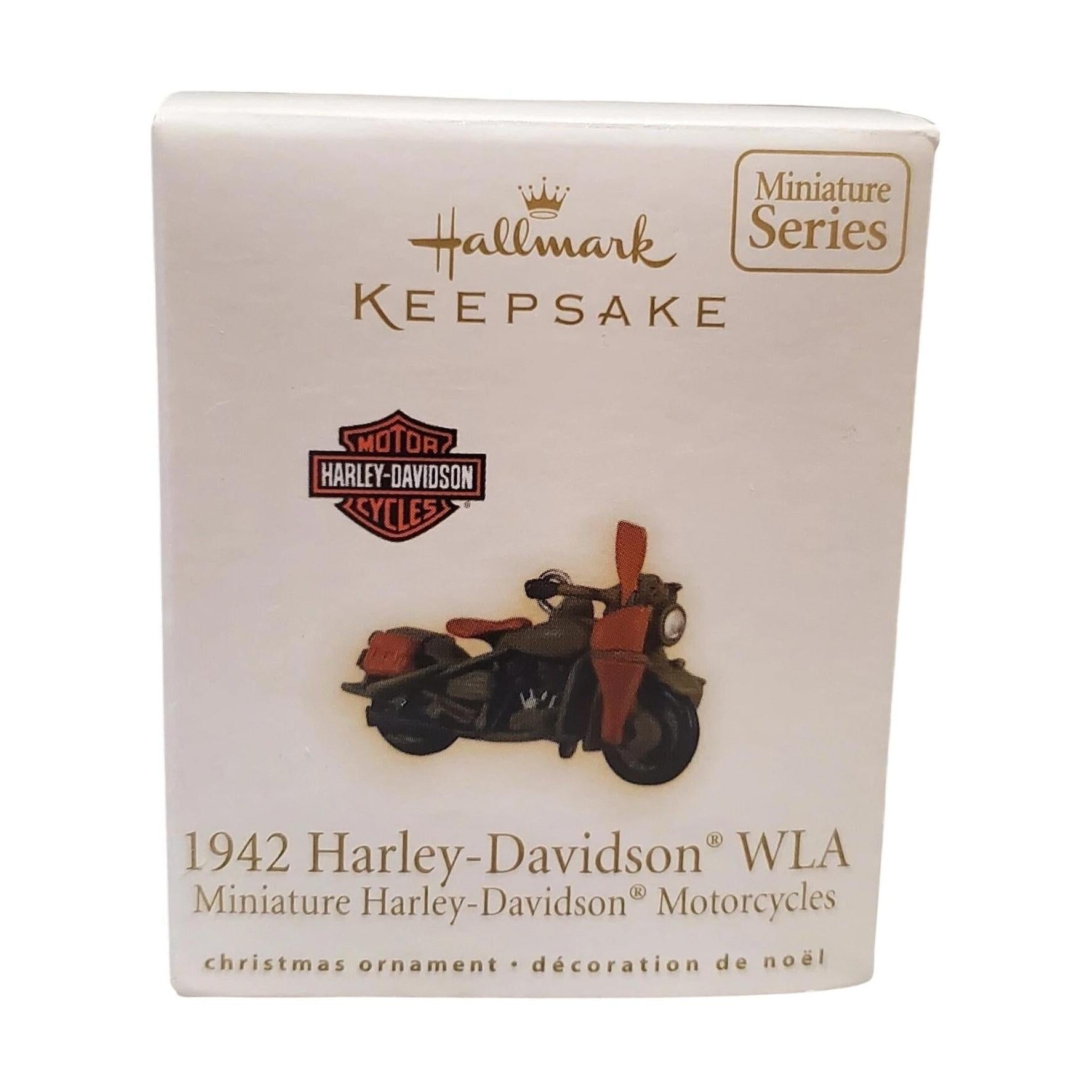 2009 Hallmark Ornament (1942) Harley-Davidson WLA Hallmark Ornament (Harley-Davidson) QXM9005 Image2