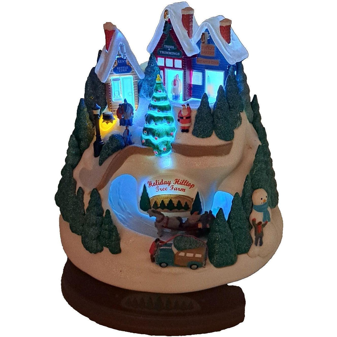 2009 Holiday Hilltop Tree Farm Hallmark Ornament (Magic Village) QXG6002