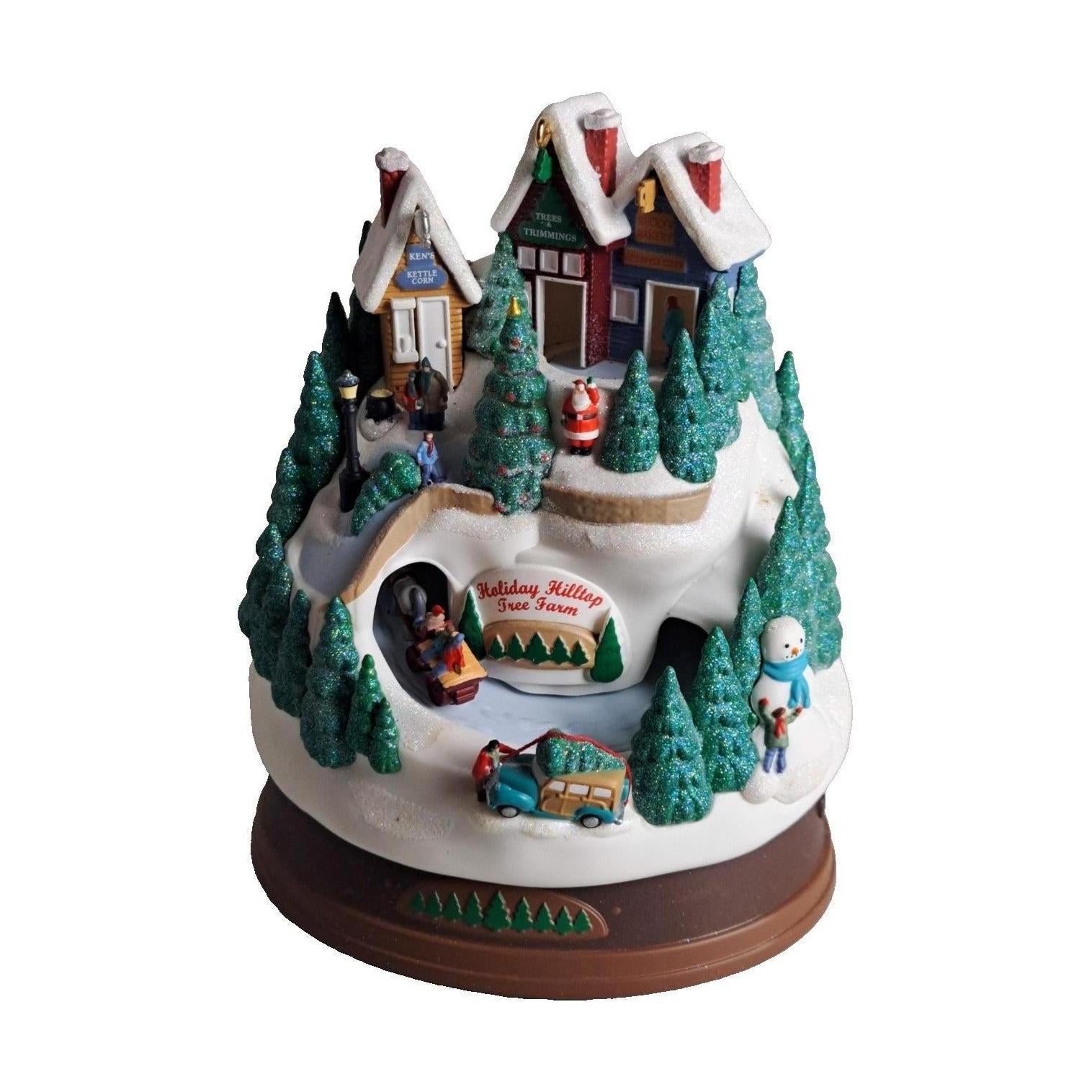 2009 Holiday Hilltop Tree Farm Hallmark Ornament (Magic Village ...