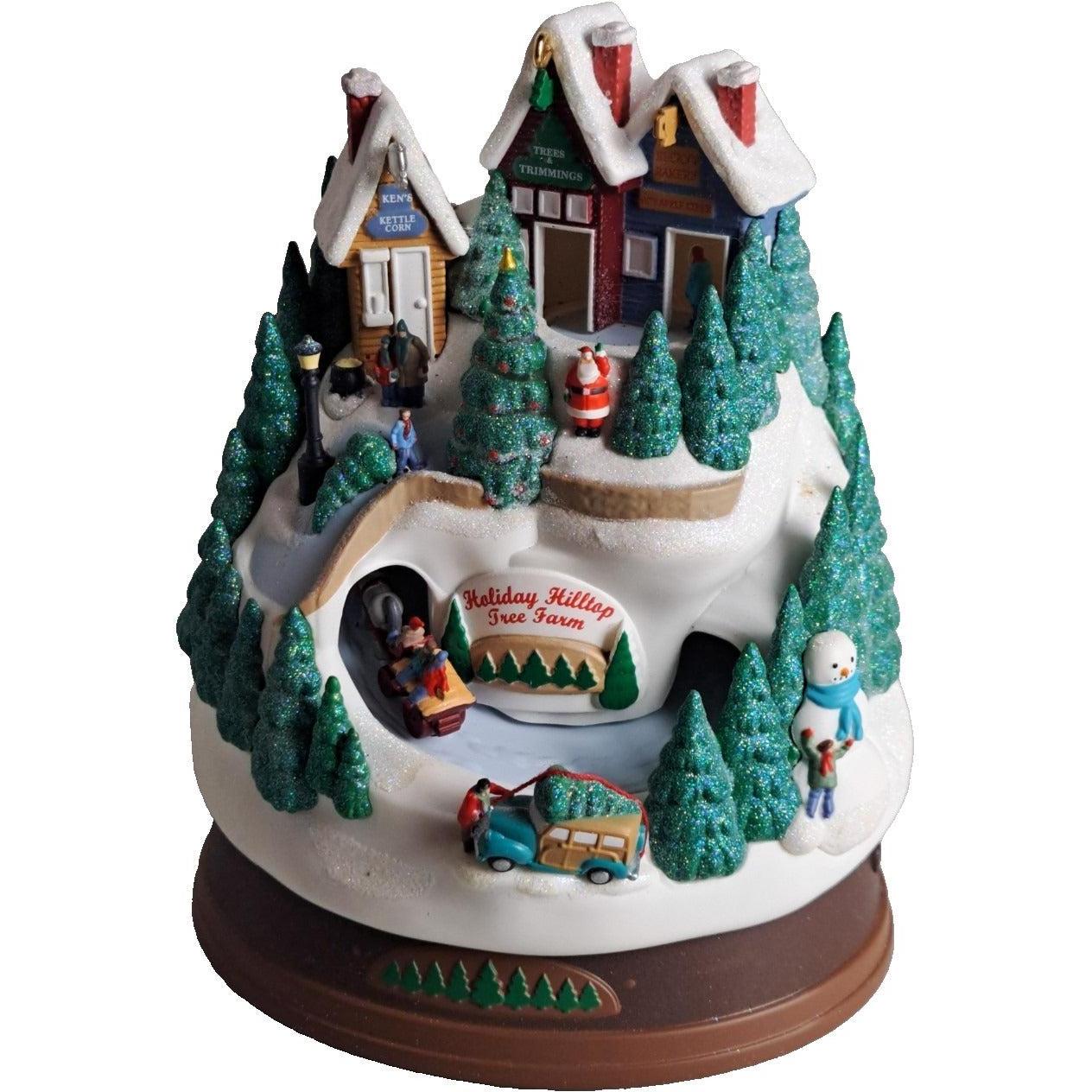 2009 Holiday Hilltop Tree Farm Hallmark Ornament (Magic Village) QXG6002