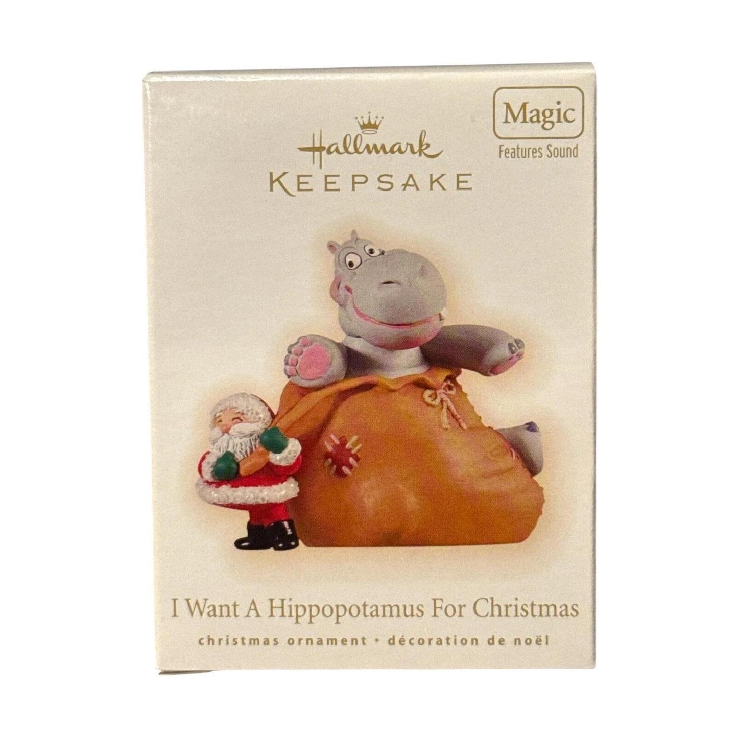 2009 I Want A Hippopotamus For Christmas Hallmark Ornament (I Want A Hippopotamus For Christmas) QSR4545 Image2