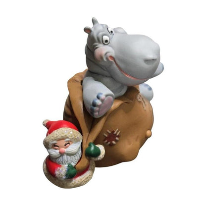 2009 I Want A Hippopotamus For Christmas Hallmark Ornament (I Want A Hippopotamus For Christmas) QSR4545 Image4