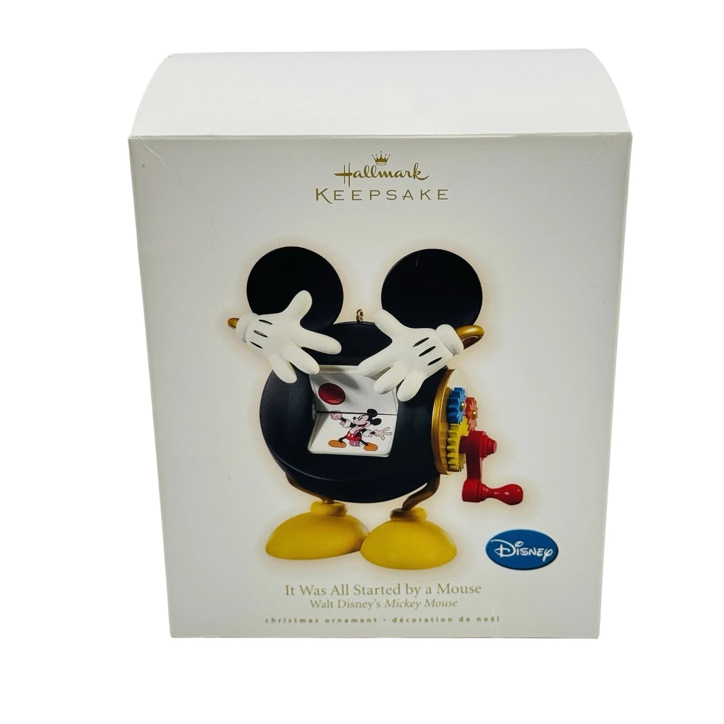2009 It Was All Started by a Mouse Hallmark Ornament (WaltDisney's Mickey Mouse) QXD2035