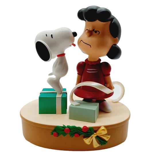 2009 Kissed by a Dog Hallmark Ornament (Peanuts) QXI1132 Image1