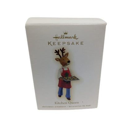 2009 Kitchen Queen Hallmark Ornament (Nina's Reindeer) QXG6642