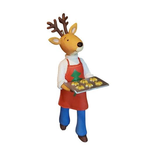 2009 Kitchen Queen Hallmark Ornament (Nina's Reindeer) QXG6642 Image1