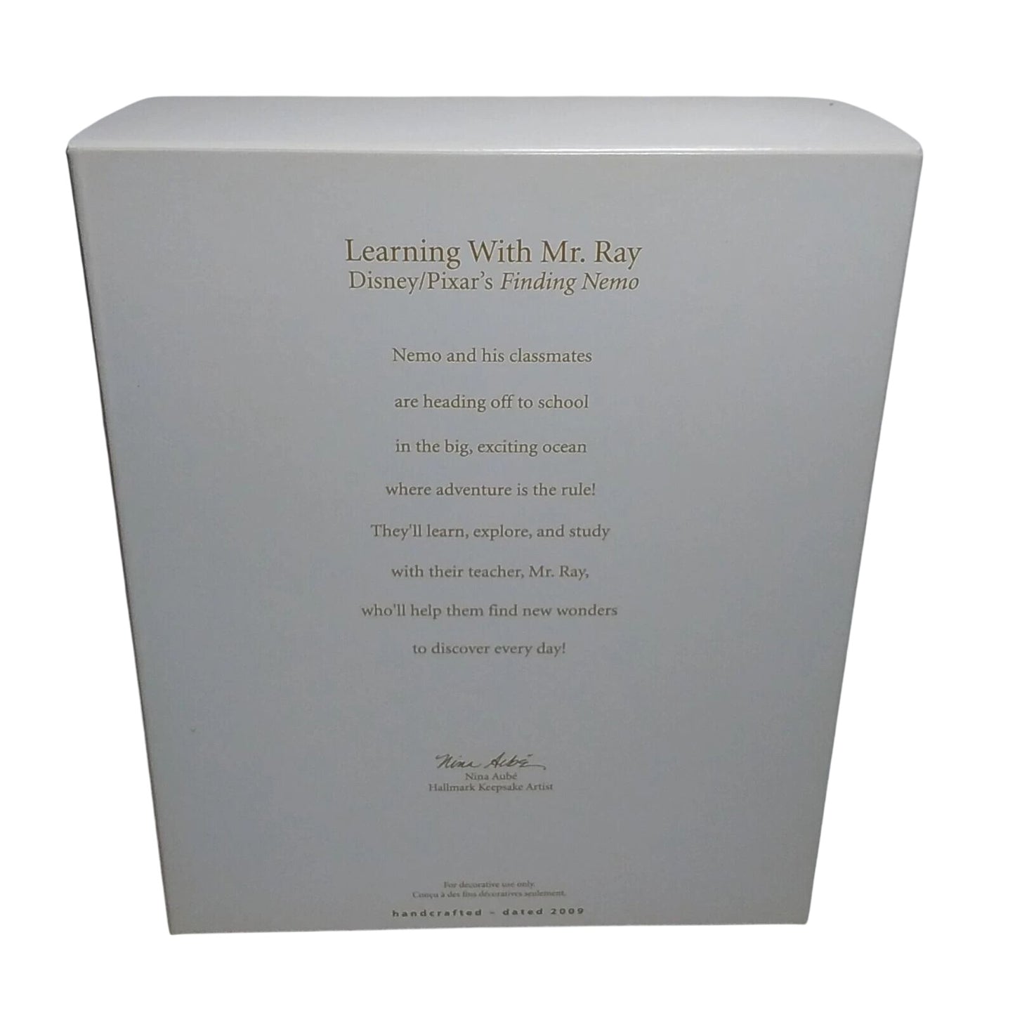 2009 Learning With Mr. Ray (Disney/Pixar's Finding Nemo)