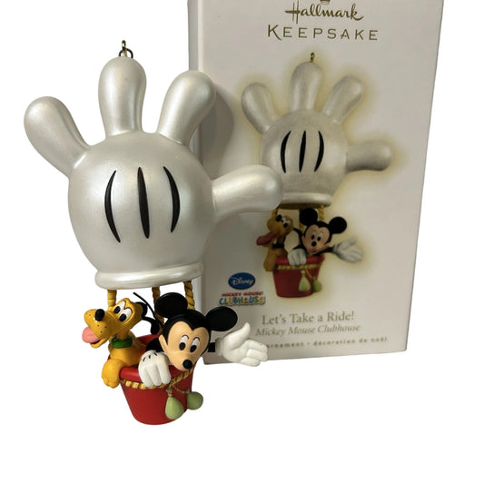 2009 Let's Take a Ride! Hallmark Ornament (Mickey Mouse & Friends) QXD2092