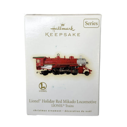 2009 Lionel Holiday Red Mikado Locomotive Hallmark Ornament (Lionel) QX8602