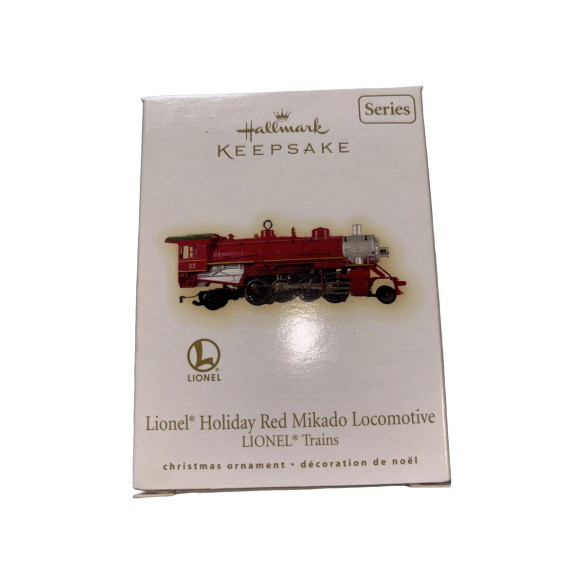 2009 Lionel Holiday Red Mikado Locomotive Hallmark Ornament (Lionel) QX8602 Image2