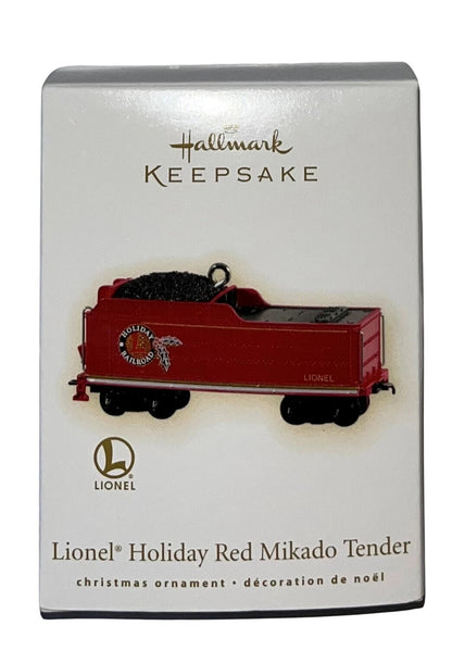 2009 Lionel Holiday Red Mikado Tender Hallmark Ornament (Lionel) QXI1102 Image2