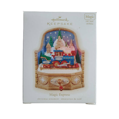 2009 Magic Express Hallmark Ornament (Magic Train) QXG6585
