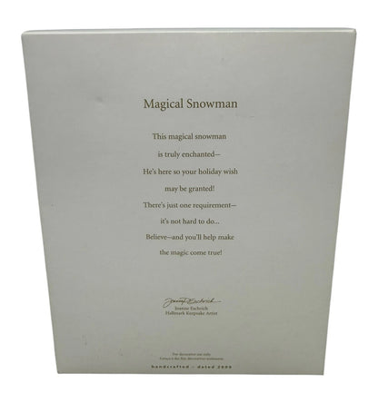 2009 Magical Snowman Hallmark Ornament (Snowmen) QXG6752 Image6