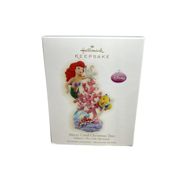 2009 Merry Coral Christmas Tree Hallmark Ornament (The Little Mermaid) QXD2065