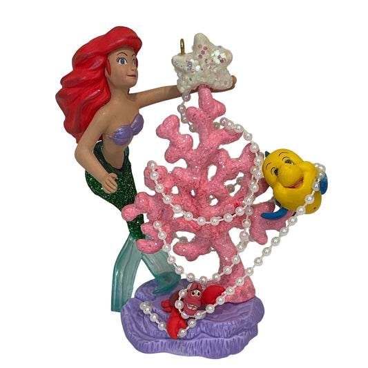 2009 Merry Coral Christmas Tree Hallmark Ornament (The Little Mermaid) QXD2065 Image1