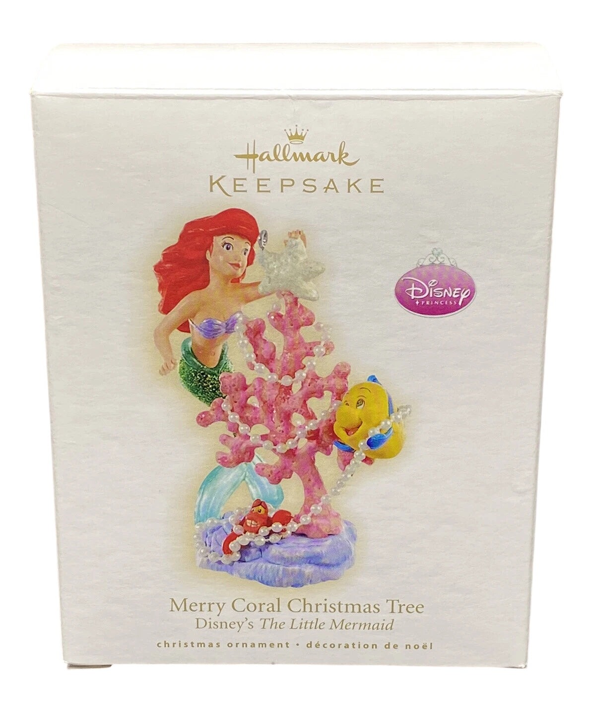 2009 Merry Coral Christmas Tree Hallmark Ornament (The Little Mermaid) QXD2065 Image2