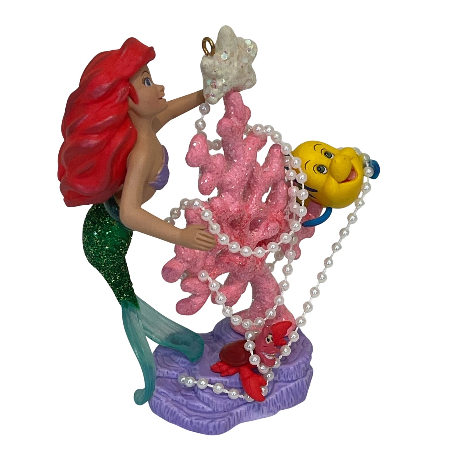 2009 Merry Coral Christmas Tree Hallmark Ornament (The Little Mermaid) QXD2065 Image3