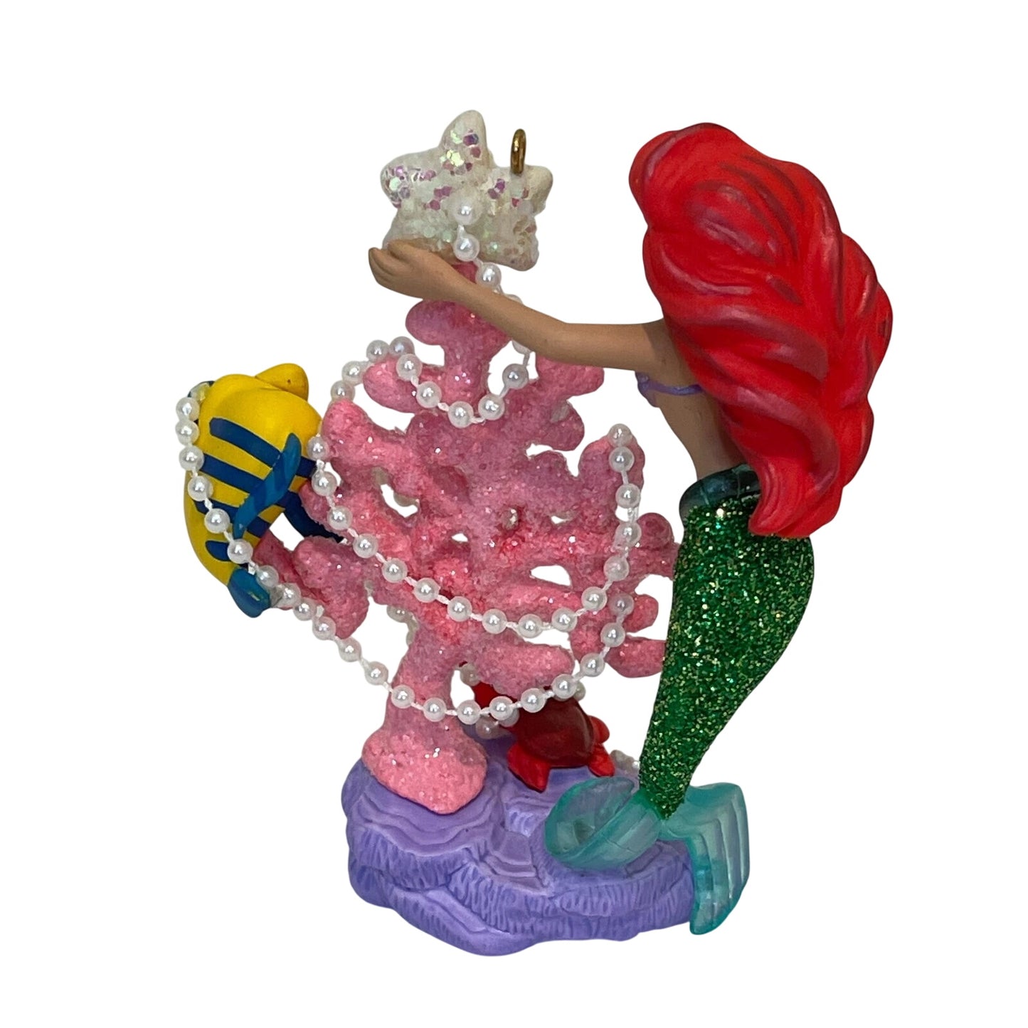 2009 Merry Coral Christmas Tree Hallmark Ornament (The Little Mermaid) QXD2065 Image4