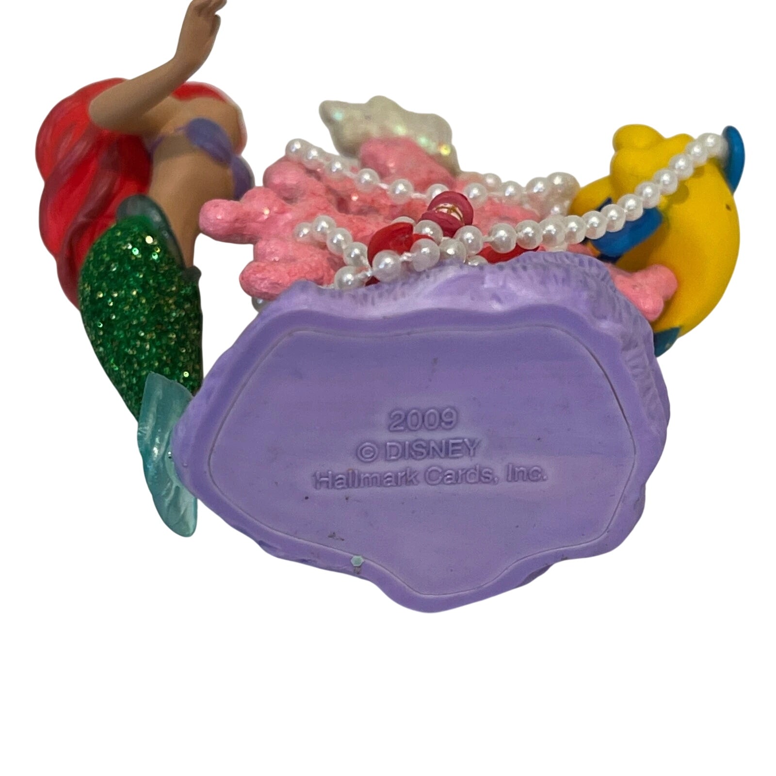 2009 Merry Coral Christmas Tree Hallmark Ornament (The Little Mermaid) QXD2065 Image7