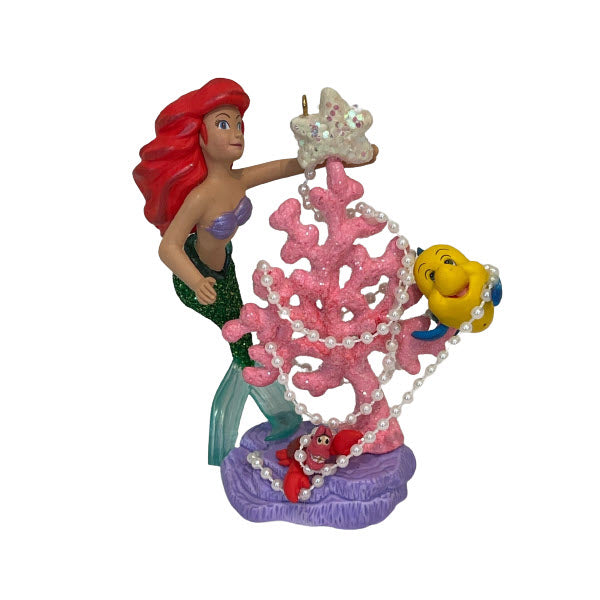 2009 Merry Coral Christmas Tree Hallmark Ornament (The Little Mermaid) QXD2065