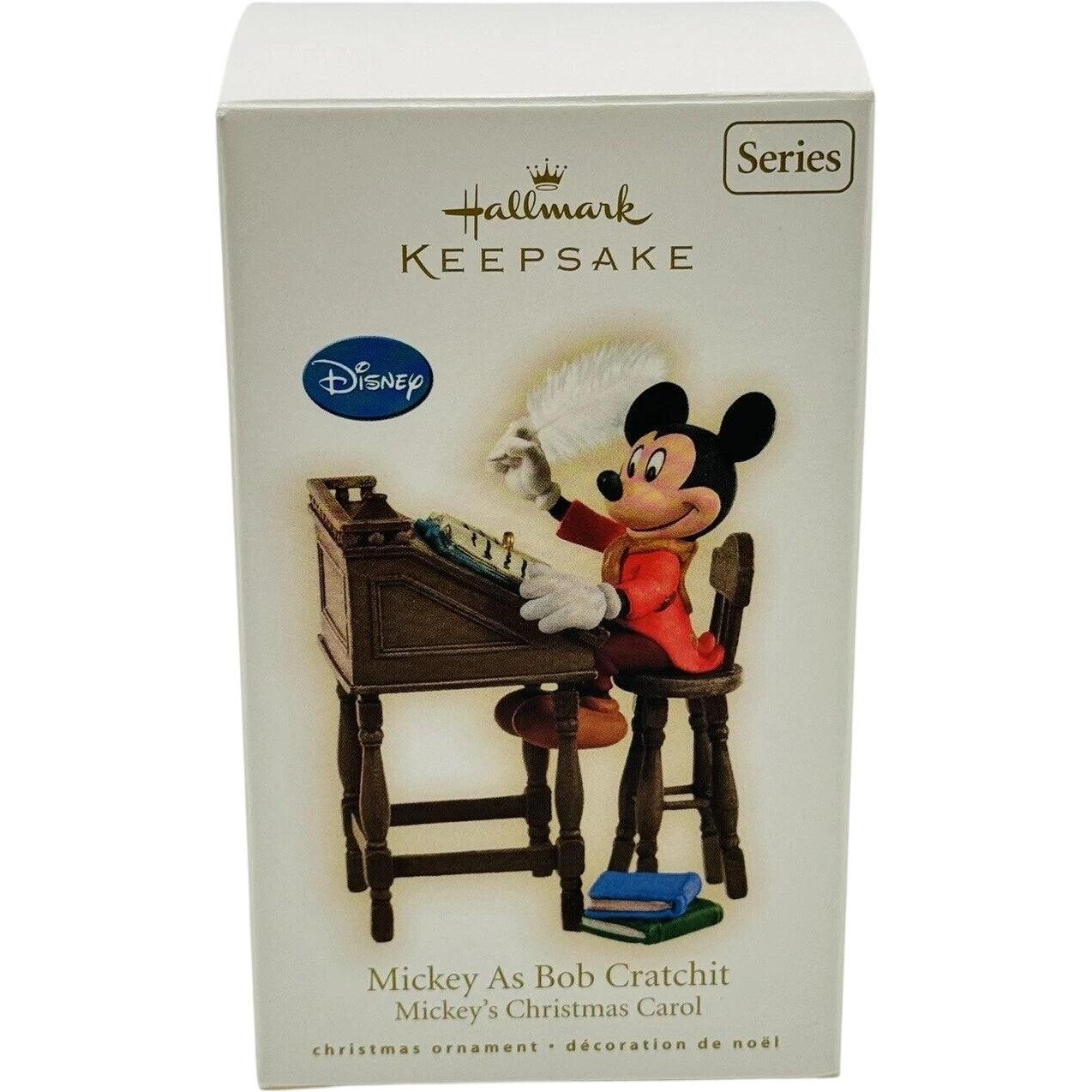 2009 Mickey As Bob Cratchit Hallmark Ornament (Mickey's Christmas Carol) QX8452