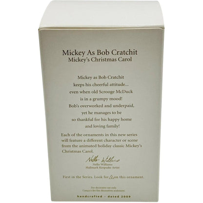 2009 Mickey As Bob Cratchit Hallmark Ornament (Mickey's Christmas Carol) QX8452