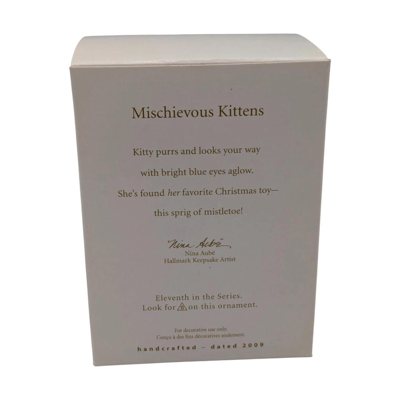 2009 Mischievous Kittens Hallmark Ornament (Mischievous Kittens) QX8115 Image8