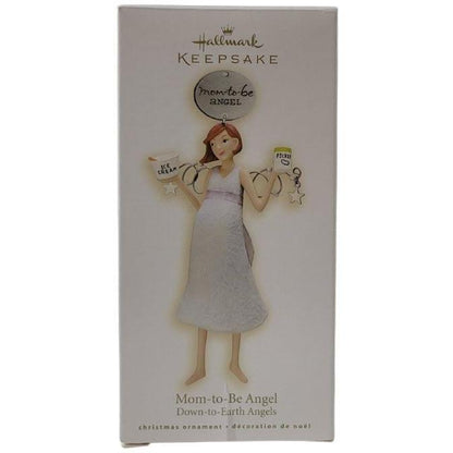2009 Mom-to-Be Angel Hallmark Ornament (Down to Earth Angels) QXG6095
