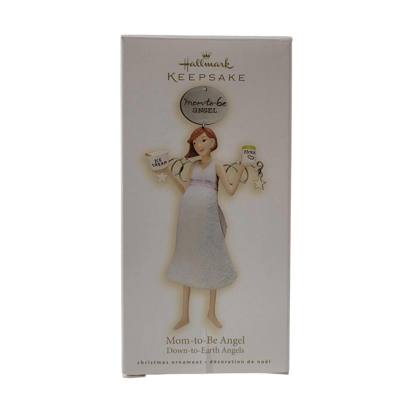 2009 Mom-to-Be Angel Hallmark Ornament (Down to Earth Angels) QXG6095 Image2