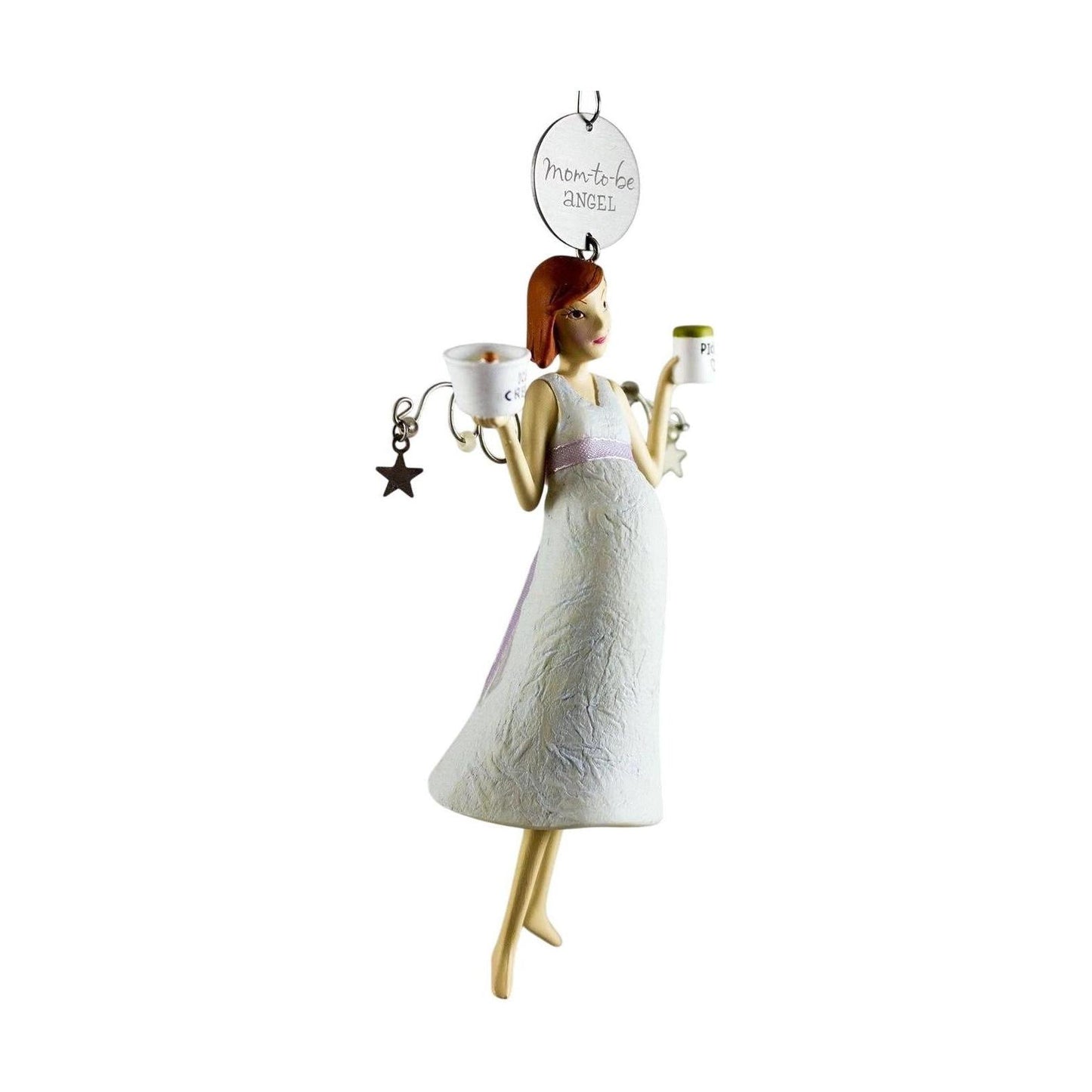 2009 Mom-to-Be Angel Hallmark Ornament (Down to Earth Angels) QXG6095 Image3