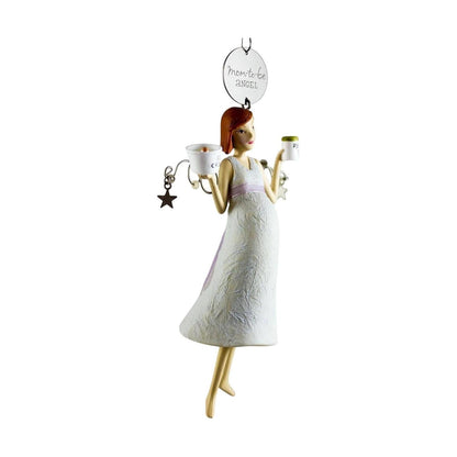 2009 Mom-to-Be Angel Hallmark Ornament (Down to Earth Angels) QXG6095 Image3