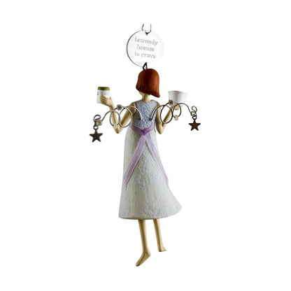 2009 Mom-to-Be Angel Hallmark Ornament (Down to Earth Angels) QXG6095 Image4