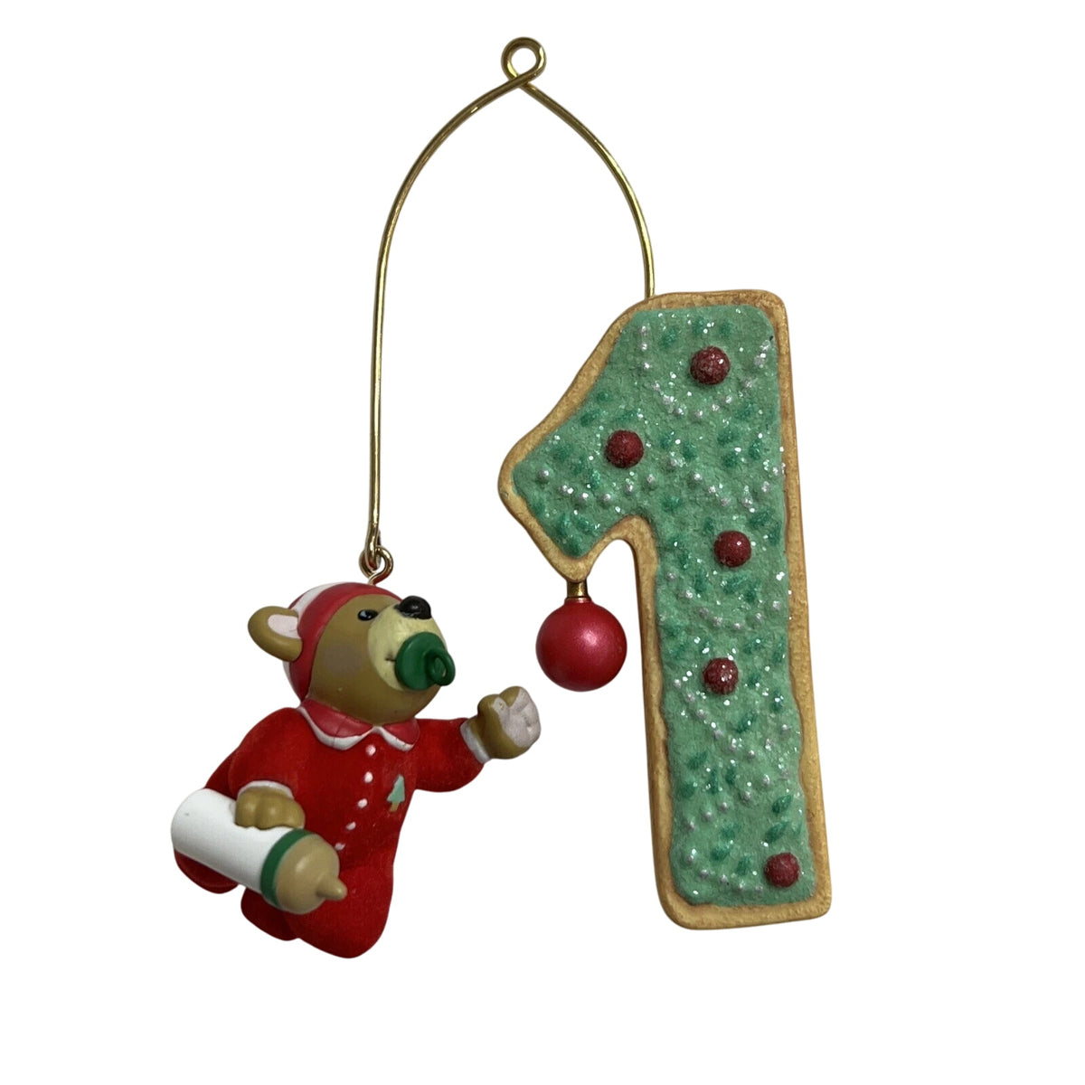 2009 My First Christmas Hallmark Ornament (Child's Age Collection) QXG6045 Image1
