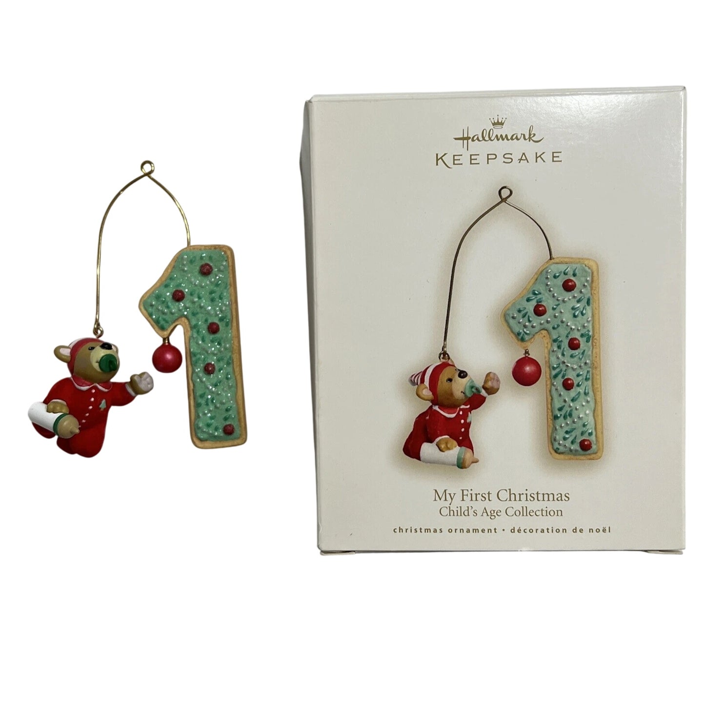 2009 My First Christmas Hallmark Ornament (Child's Age Collection) QXG6045 Image5