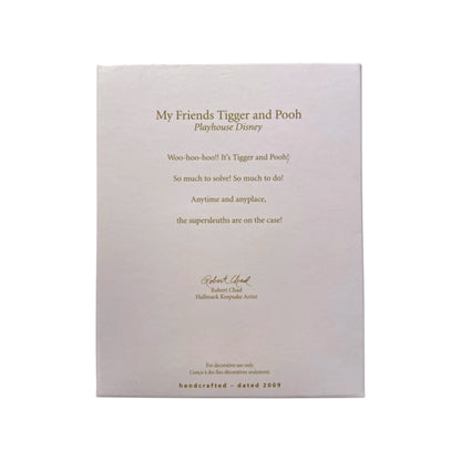 2009 My Friends Tigger and Pooh Hallmark Ornament (Winnie the Pooh) QXD2085 Image5