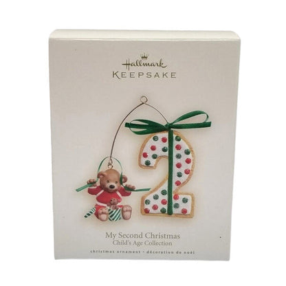 2009 My Second Christmas Hallmark Ornament (Child's Age Collection) QXG6052