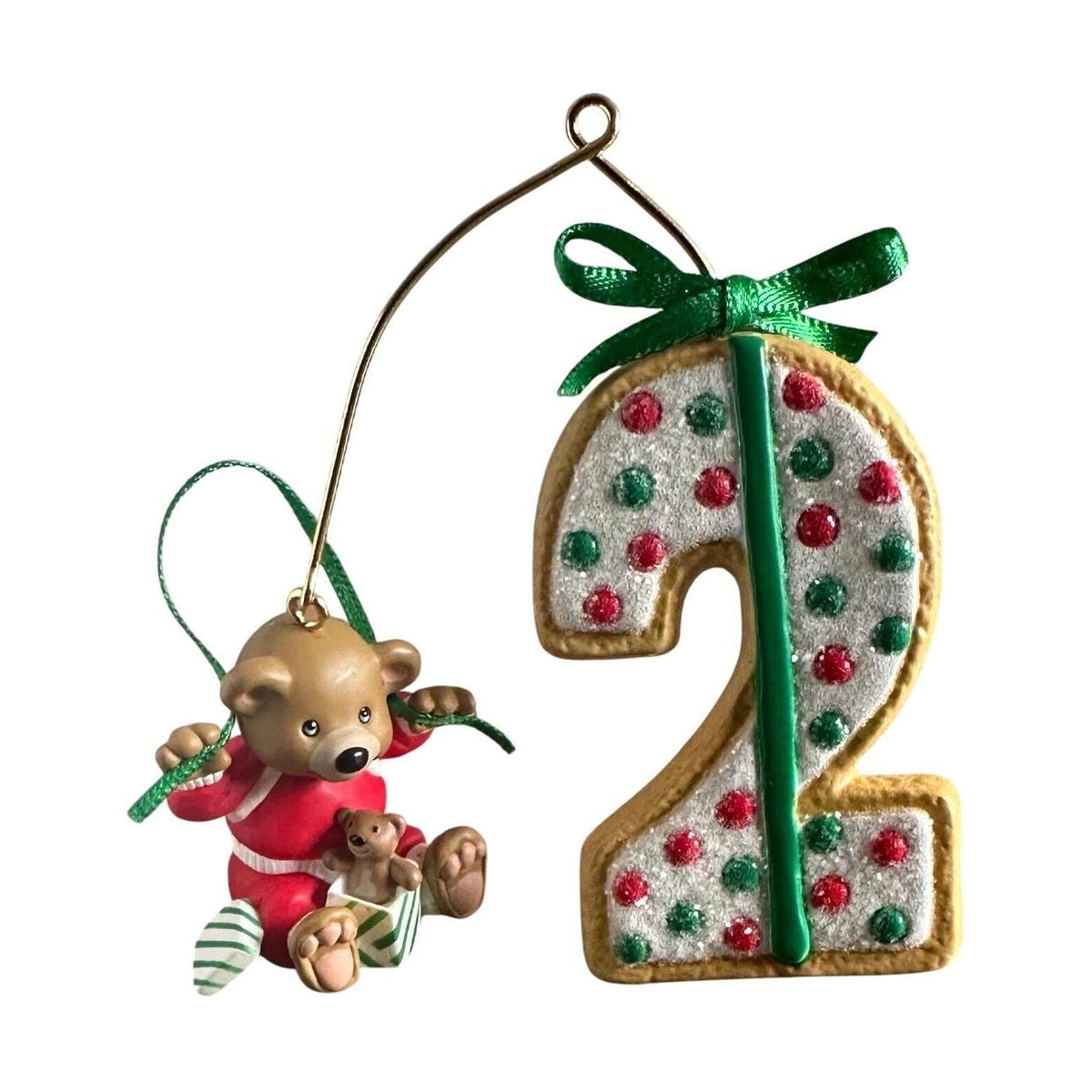 2009 My Second Christmas Hallmark Ornament (Child's Age Collection) QXG6052 Image1
