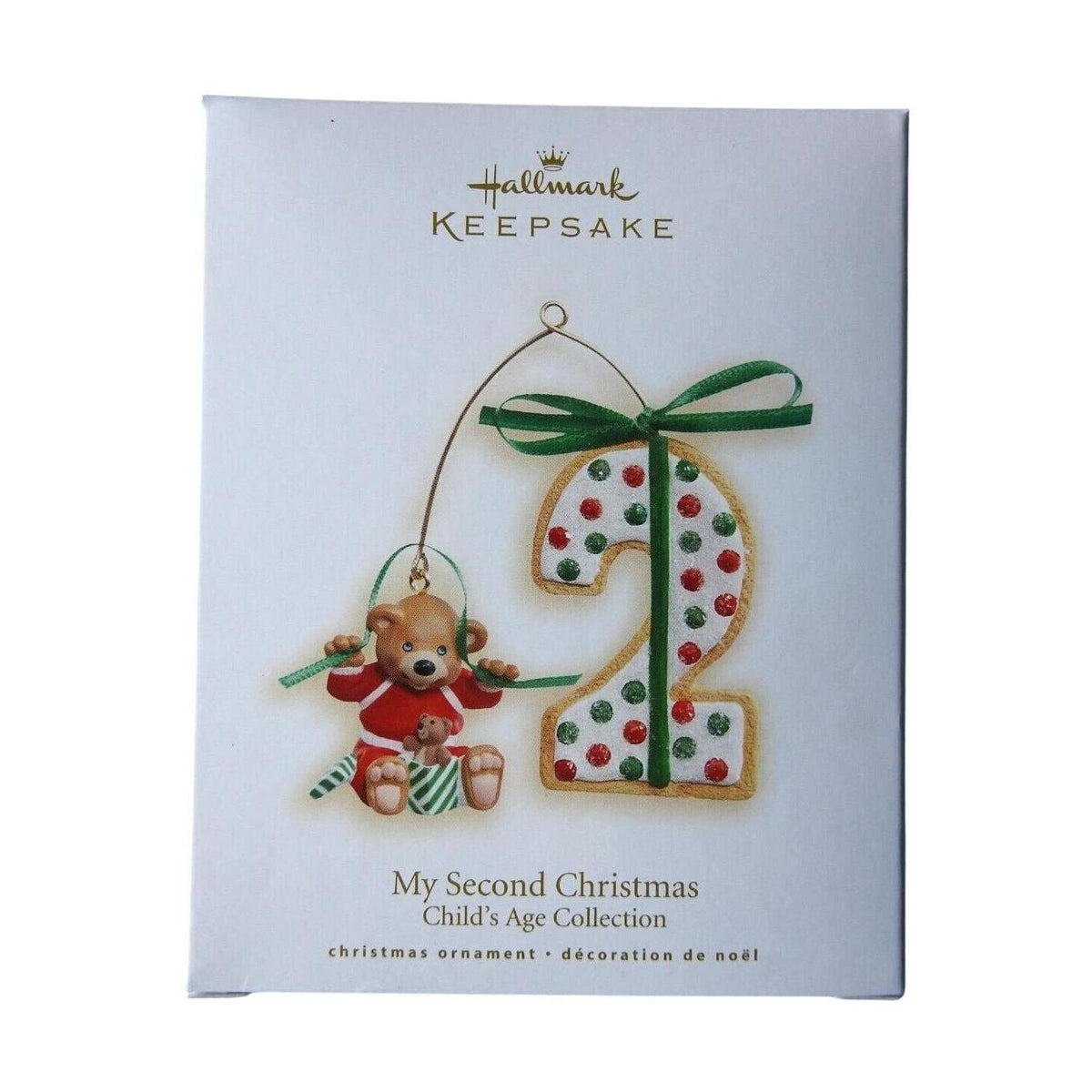 2009 My Second Christmas Hallmark Ornament (Child's Age Collection) QXG6052 Image2