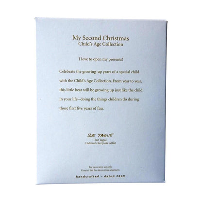 2009 My Second Christmas Hallmark Ornament (Child's Age Collection) QXG6052 Image4