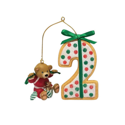 2009 My Second Christmas Hallmark Ornament (Child's Age Collection) QXG6052