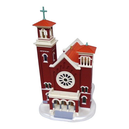 2009 Old Brick Church Hallmark Ornament (Candlelight Services) QX8702