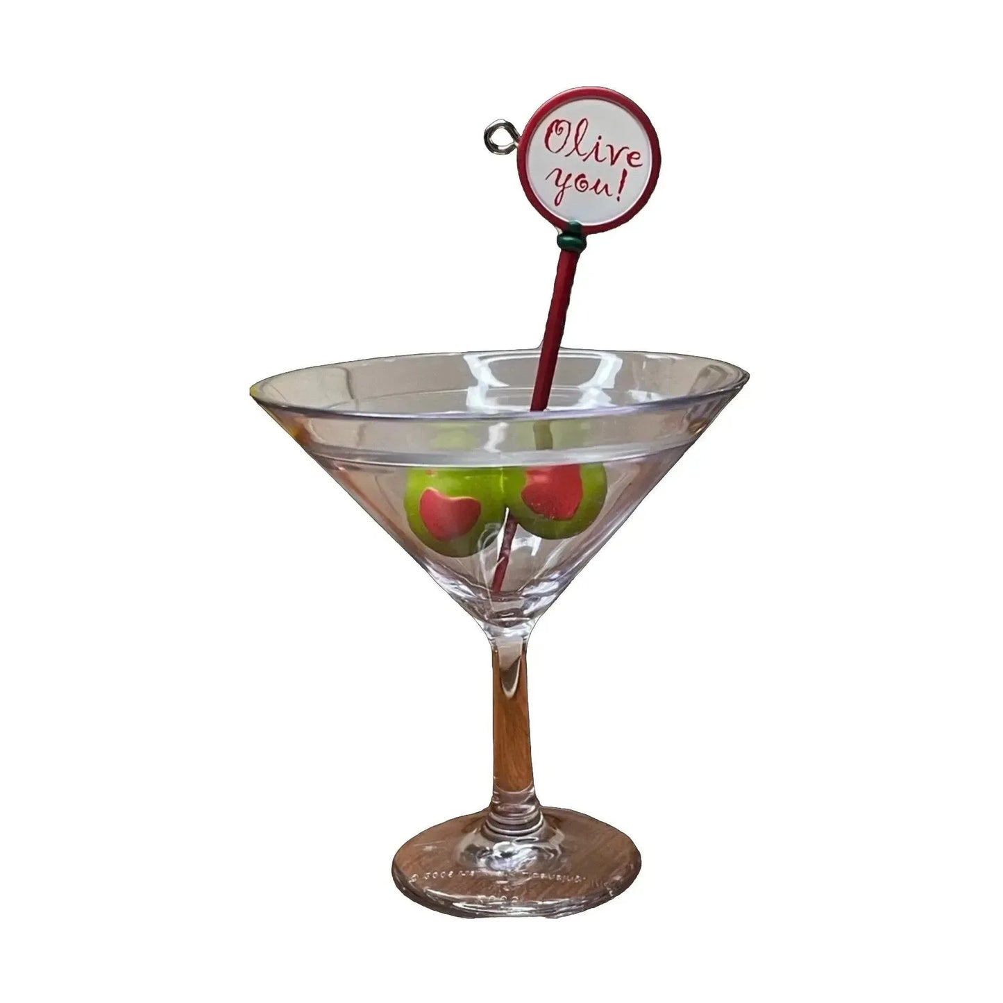 2009 Olive You! Hallmark Ornament (Eat & Drink) QXG6085 Image1