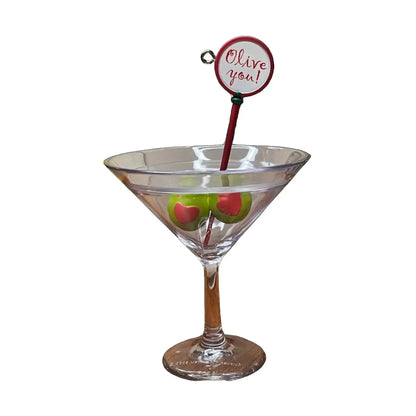 2009 Olive You! Hallmark Ornament (Eat & Drink) QXG6085 Image1