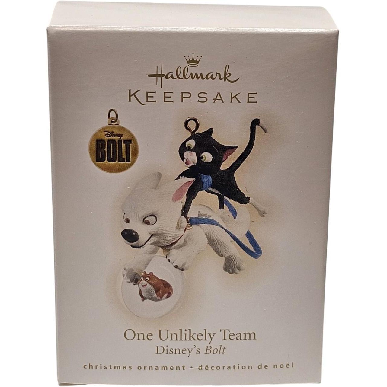 2009 One Unlikely Team Hallmark Ornament (Disney's Bolt) QXD2132
