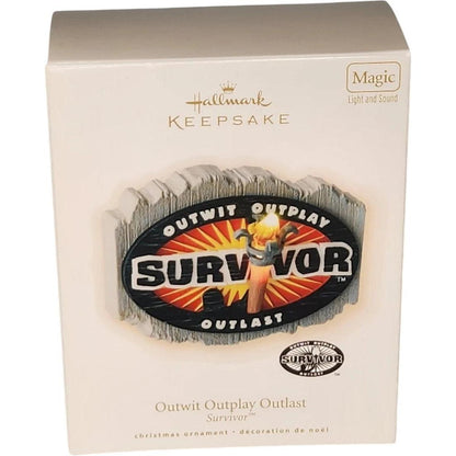 2009 Outwit Outplay Outlast Hallmark Ornament (Survivor) QXI1275
